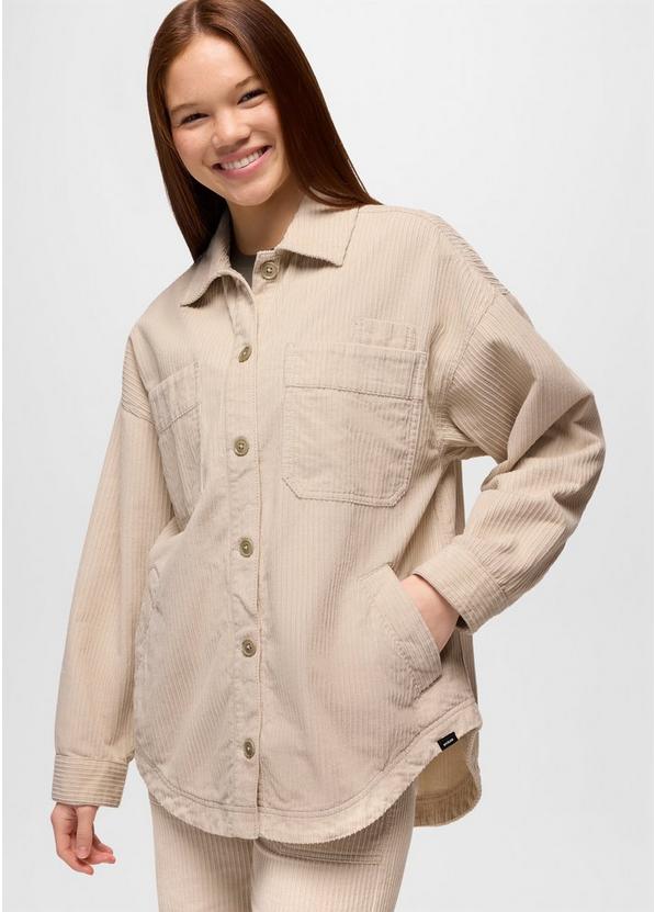 Annie's Canyon Cord Shacket, Color: Almond, image 6