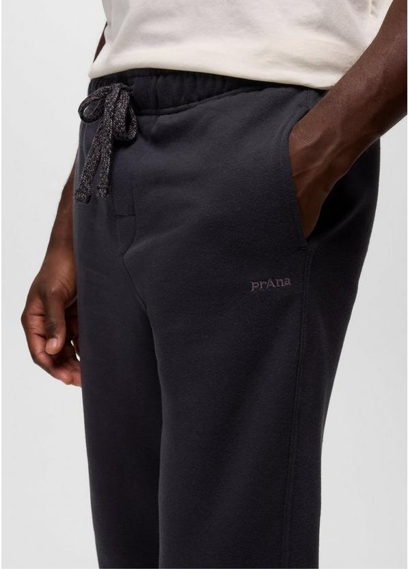 prAna Fleece Sweatpant, Color: Black, image 3