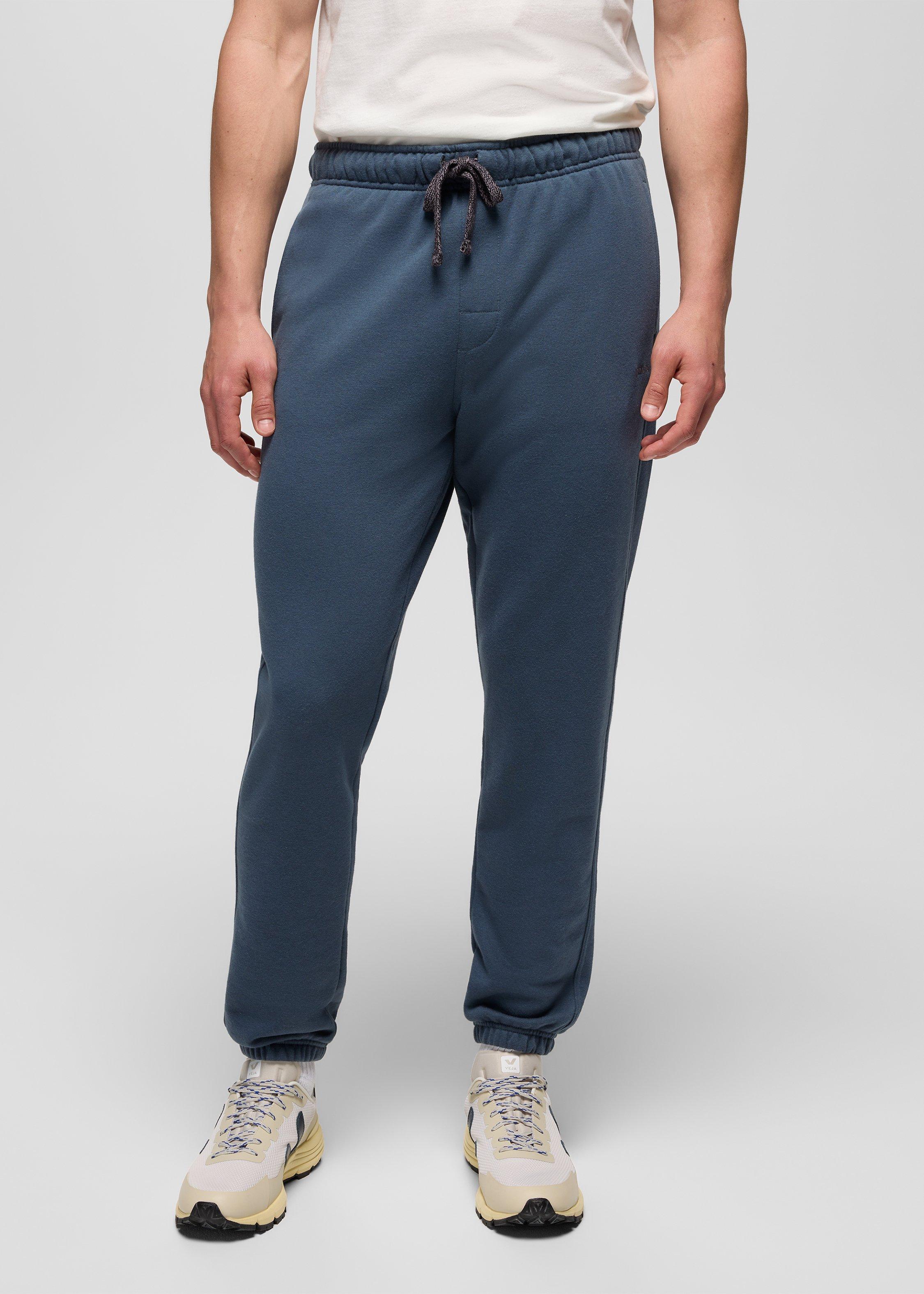 Mens prAna Fleece Sweatpant - Stormy Night