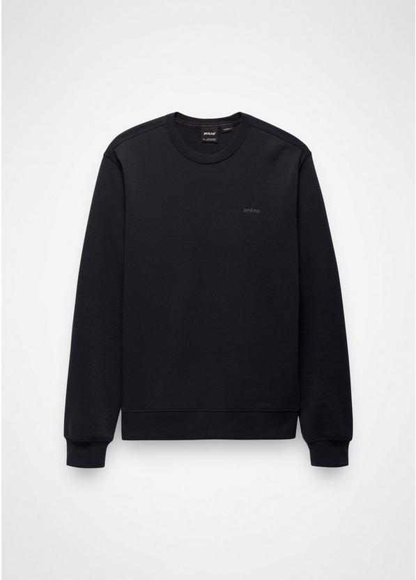 prAna Fleece Crew Sweatshirt, Color: Black, image 6