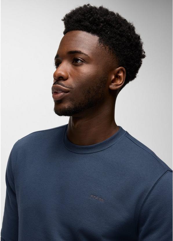 prAna Fleece Crew Sweatshirt, Color: Stormy Night, image 7