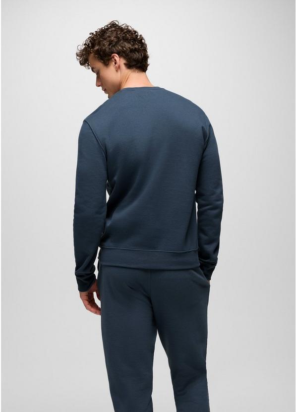 prAna Fleece Crew Sweatshirt, Color: Stormy Night, image 2