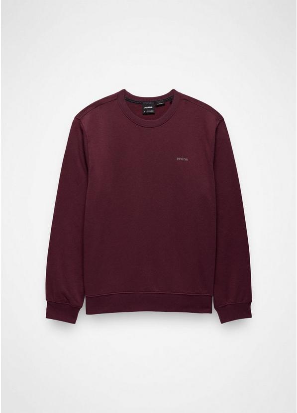 prAna Fleece Crew Sweatshirt, Color: Deep Vino, image 5