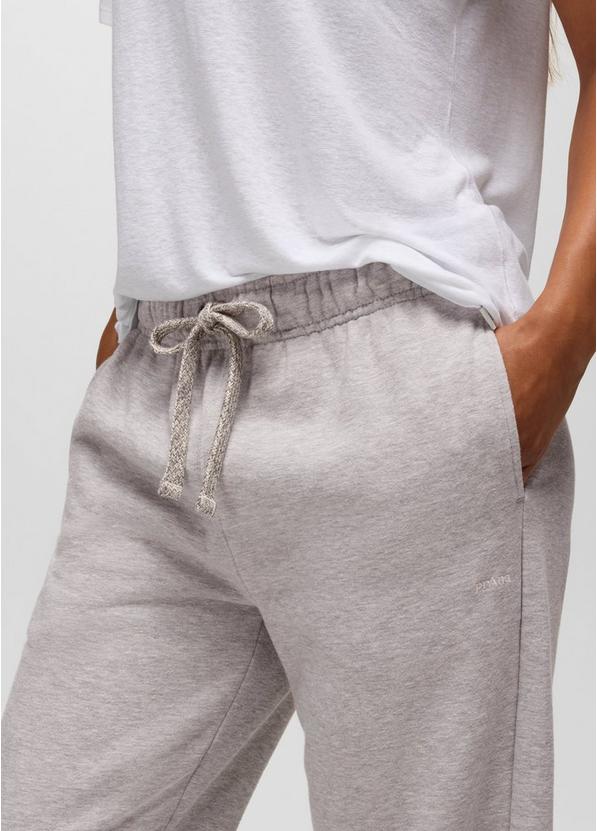prAna Fleece Sweatpant, Color: Heather Grey, image 3
