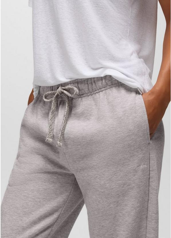 prAna Fleece Sweatpant, Color: Heather Grey, image 7
