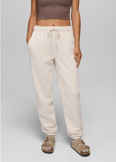 prAna Fleece Sweatpant, Color: Canvas, image 3