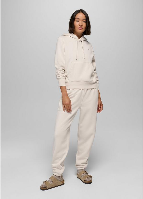 prAna Fleece Sweatpant, Color: Canvas, image 5