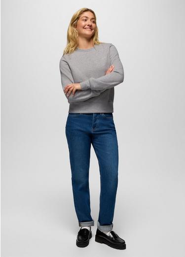 prAna Fleece Crew Sweatshirt, Color: Heather Grey, image 4