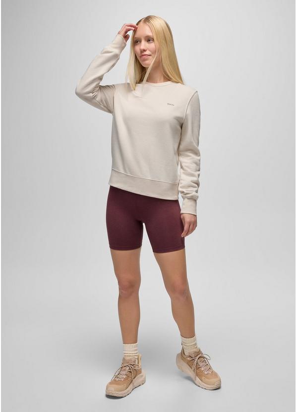 prAna Fleece Crew Sweatshirt, Color: Canvas, image 4