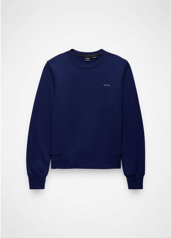 prAna Fleece Crew Sweatshirt, Color: Capulet Blue, image 6