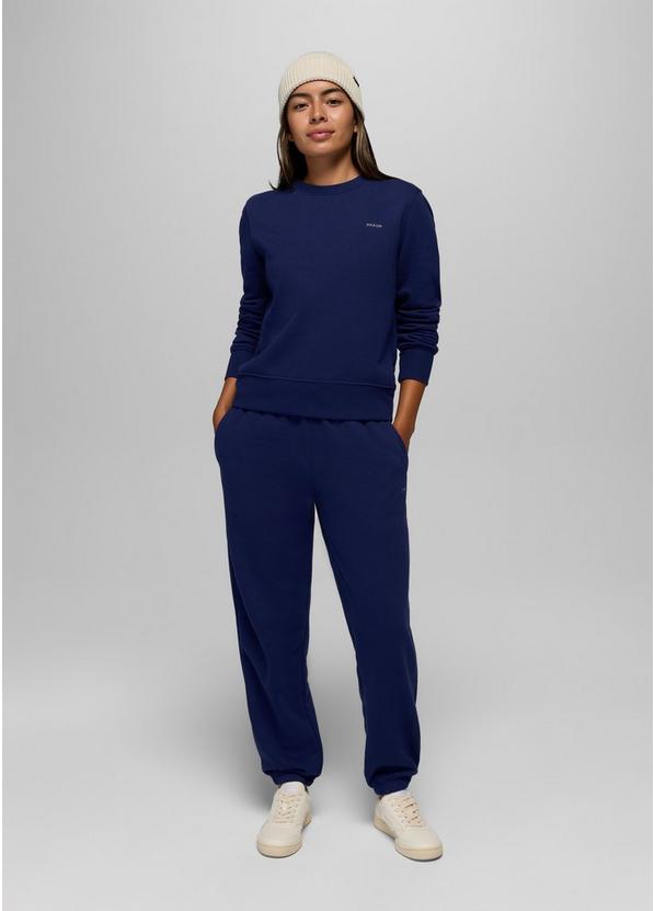 prAna Fleece Crew Sweatshirt, Color: Capulet Blue, image 5