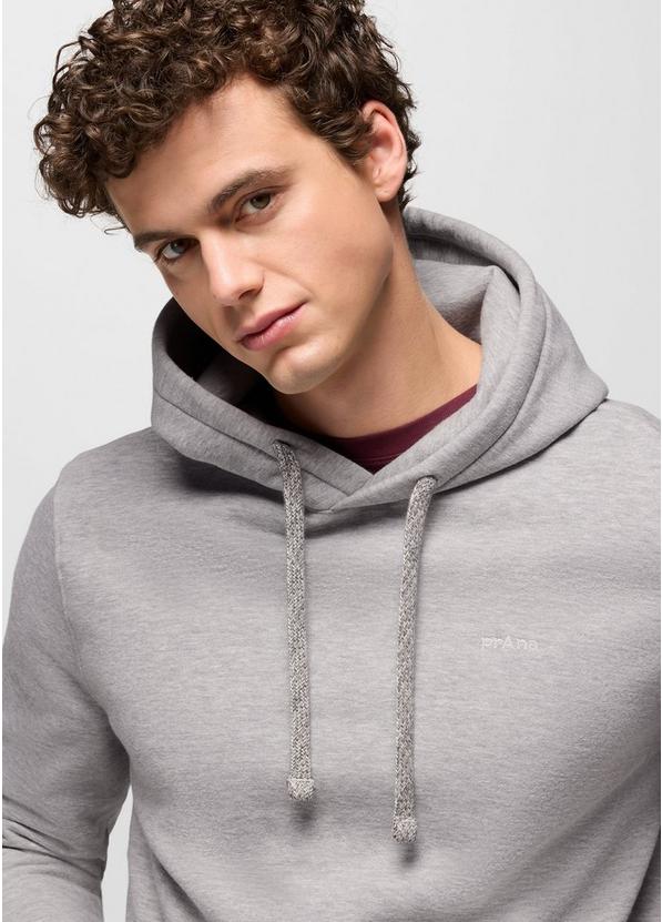 prAna Fleece Hoodie, Color: Heather Grey, image 3