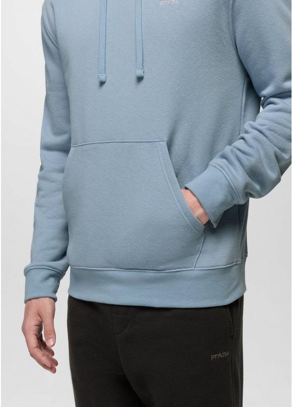 prAna Fleece Hoodie, Color: Glacier Skies, image 4
