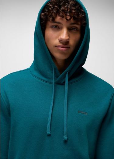 prAna Fleece Hoodie, Color: Blue Coral, image 3