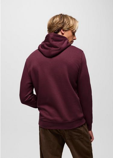 prAna Fleece Hoodie, Color: Deep Vino, image 6