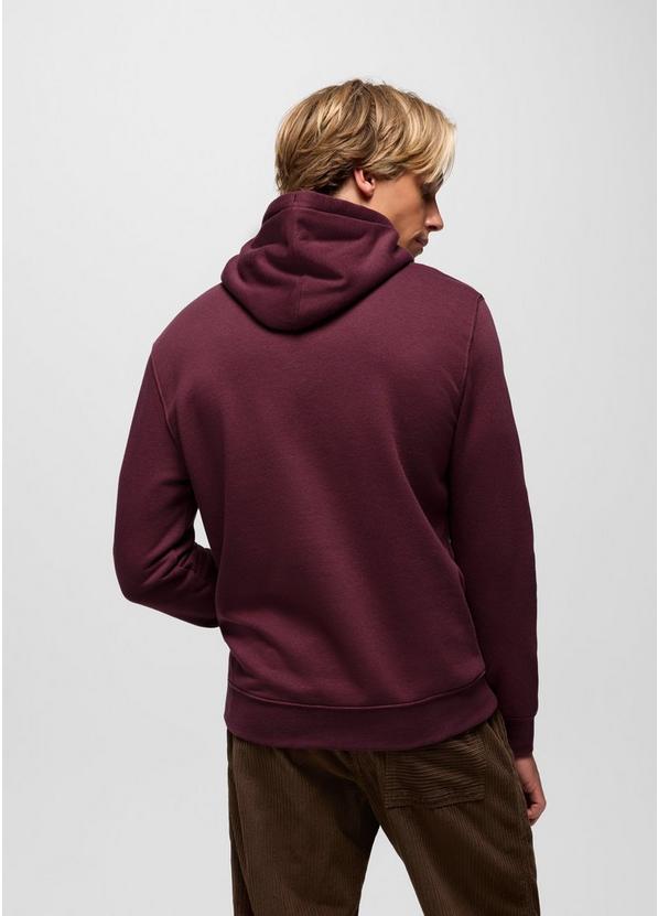 prAna Fleece Hoodie, Color: Deep Vino, image 2