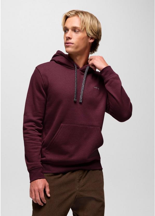 prAna Fleece Hoodie, Color: Deep Vino, image 1