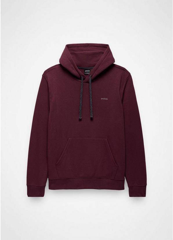 prAna Fleece Hoodie, Color: Deep Vino, image 6