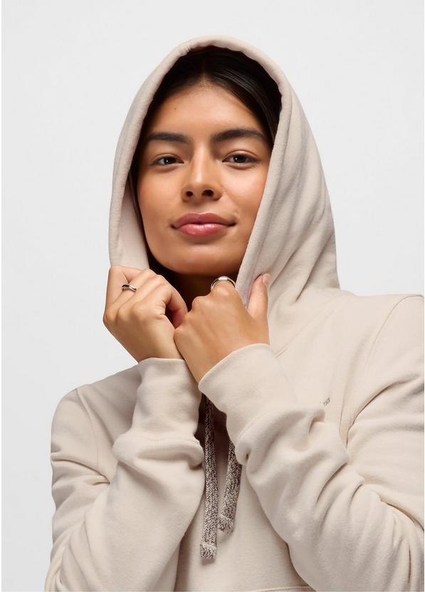 prAna Fleece Hoodie, Color: Canvas, image 3