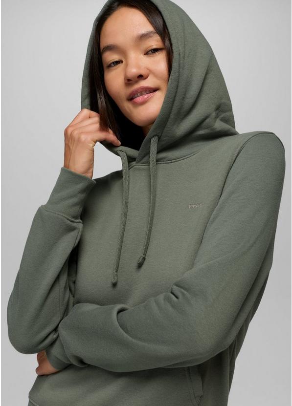 prAna Fleece Hoodie, Color: Thyme, image 3