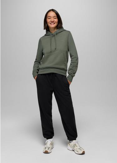 prAna Fleece Hoodie, Color: Thyme, image 8