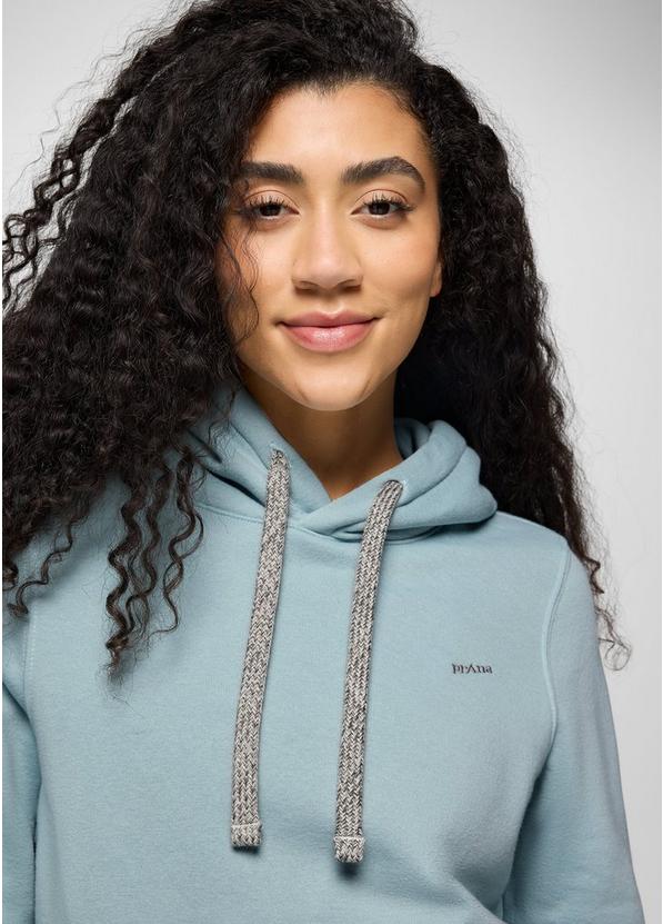 prAna Fleece Hoodie, Color: Saltwater, image 3