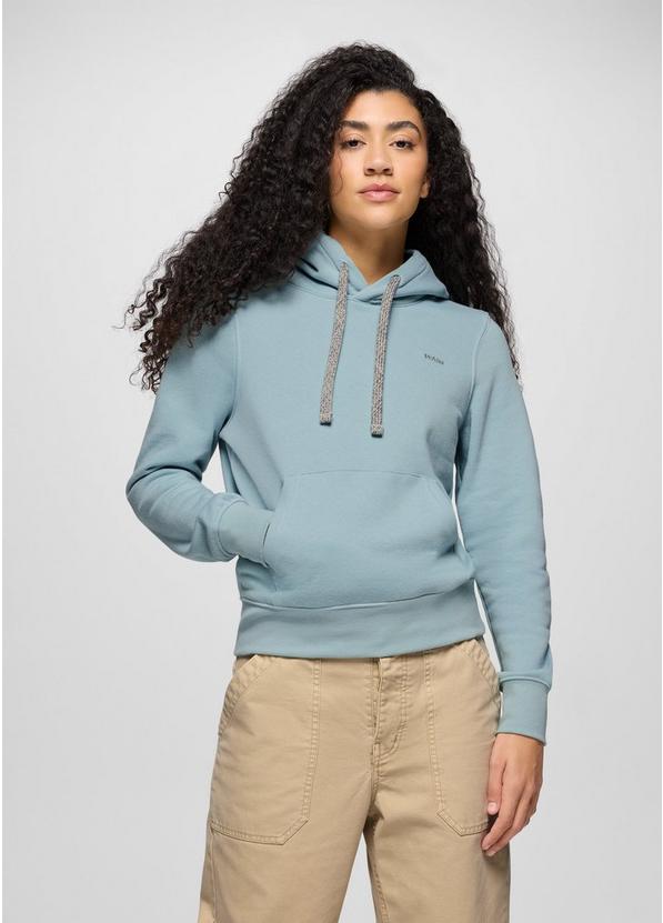 prAna Fleece Hoodie, Color: Saltwater, image 1