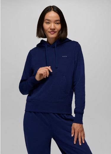 prAna Fleece Hoodie, Color: Capulet Blue, image 1