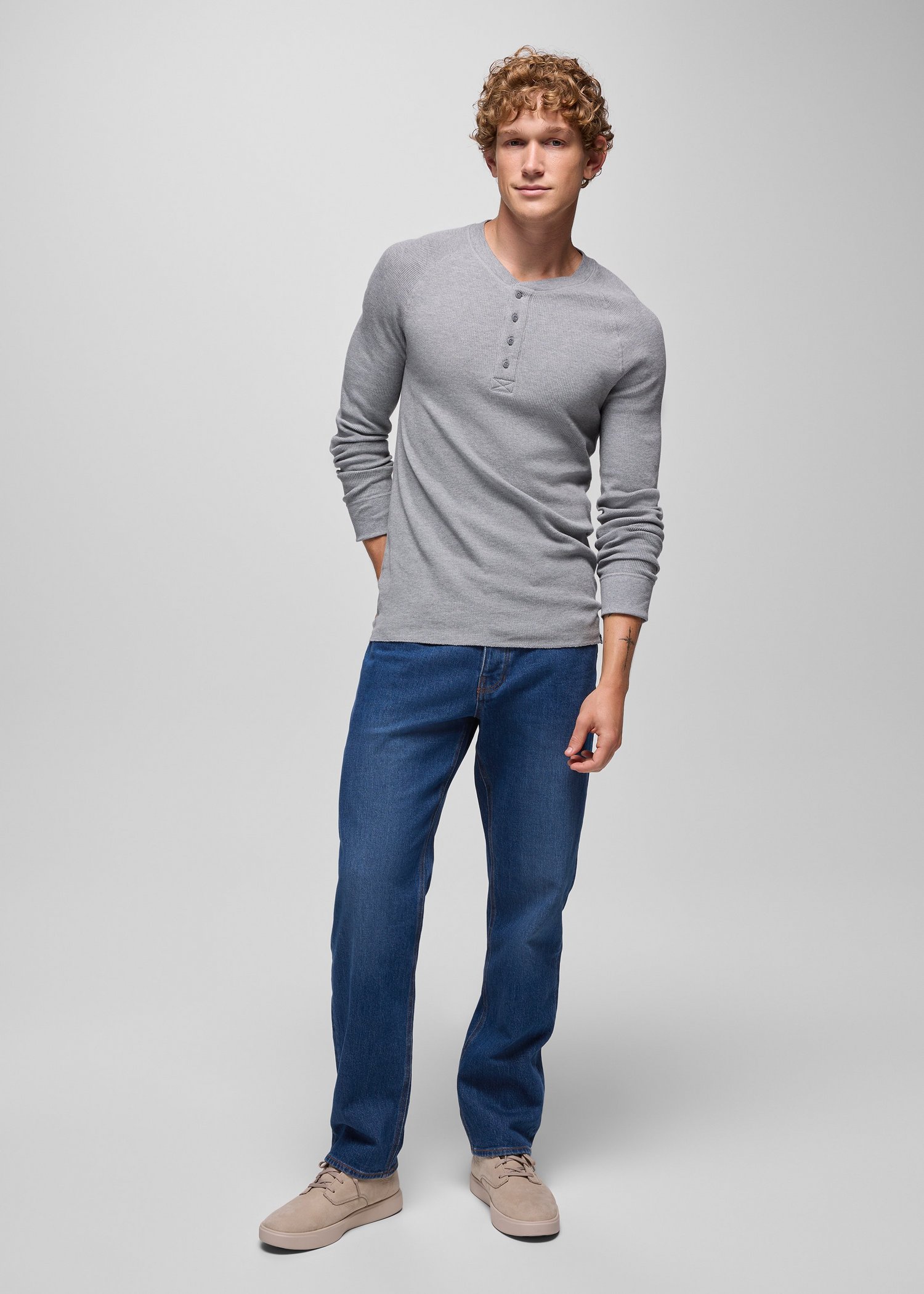 Mens prAna Carlsbad 760 Standard Jean - Lagoon