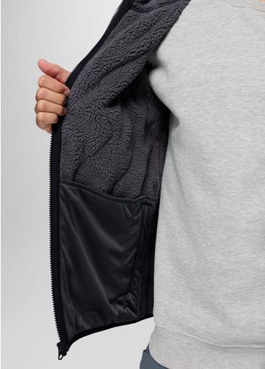 Encinitas Full Zip Hoodie, Color: Black, image 8