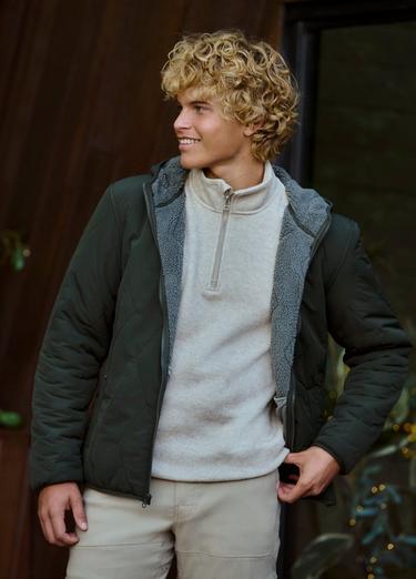 Encinitas Full Zip Hoodie, Color: Nori, image 3