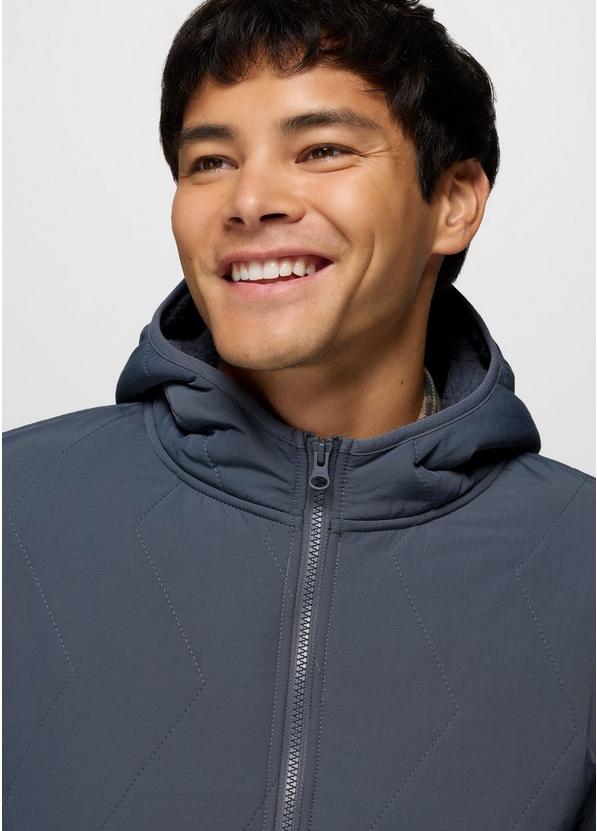 Encinitas Full Zip Hoodie, Color: Thundercloud, image 3