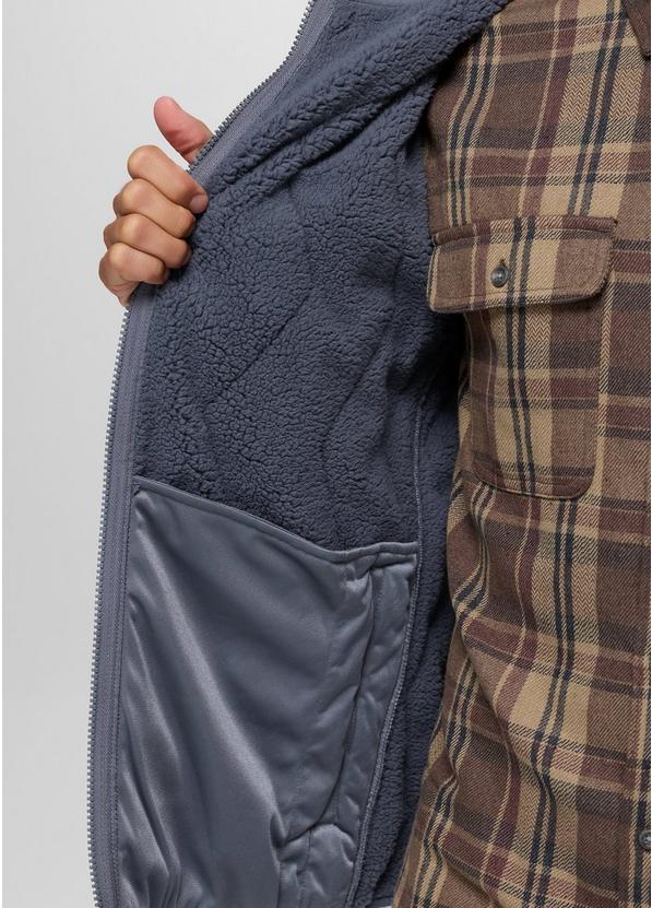Encinitas Full Zip Hoodie, Color: Thundercloud, image 4