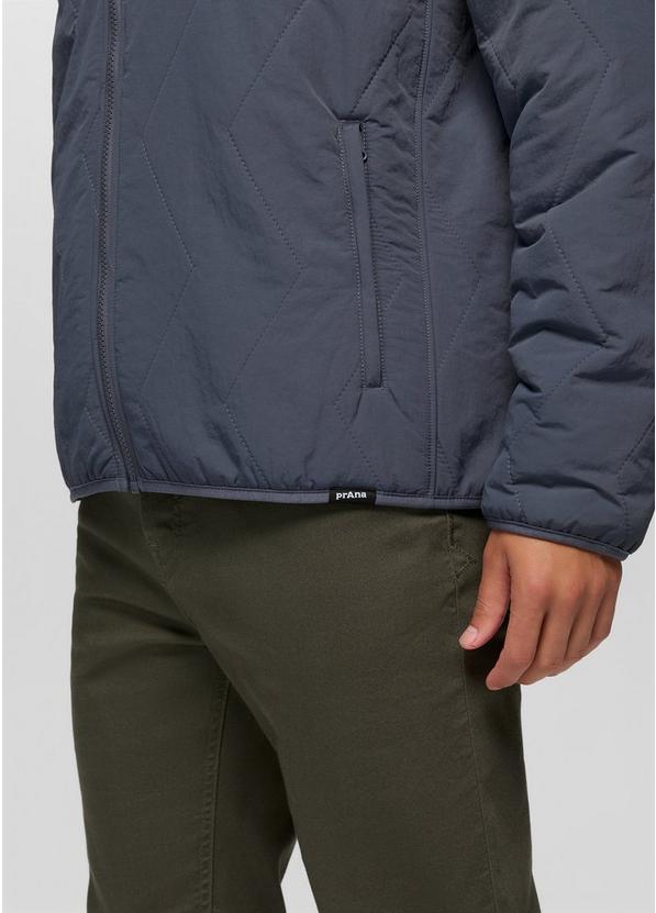 Encinitas Full Zip Hoodie, Color: Thundercloud, image 7