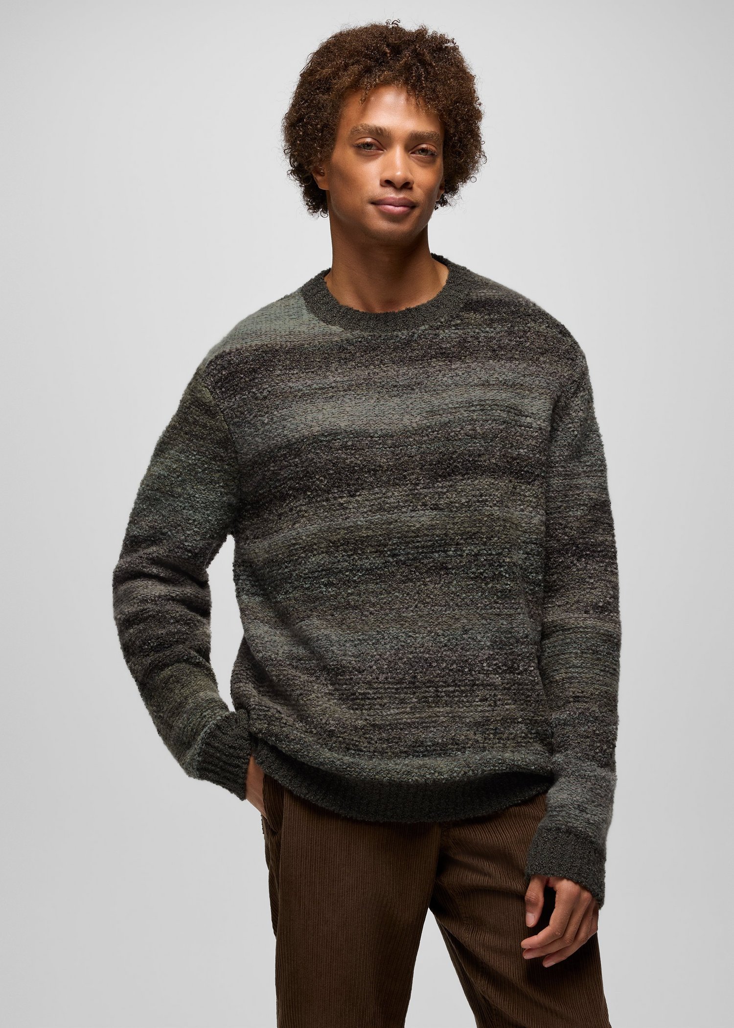 Mens prAna Unbounded Sweater - Nori
