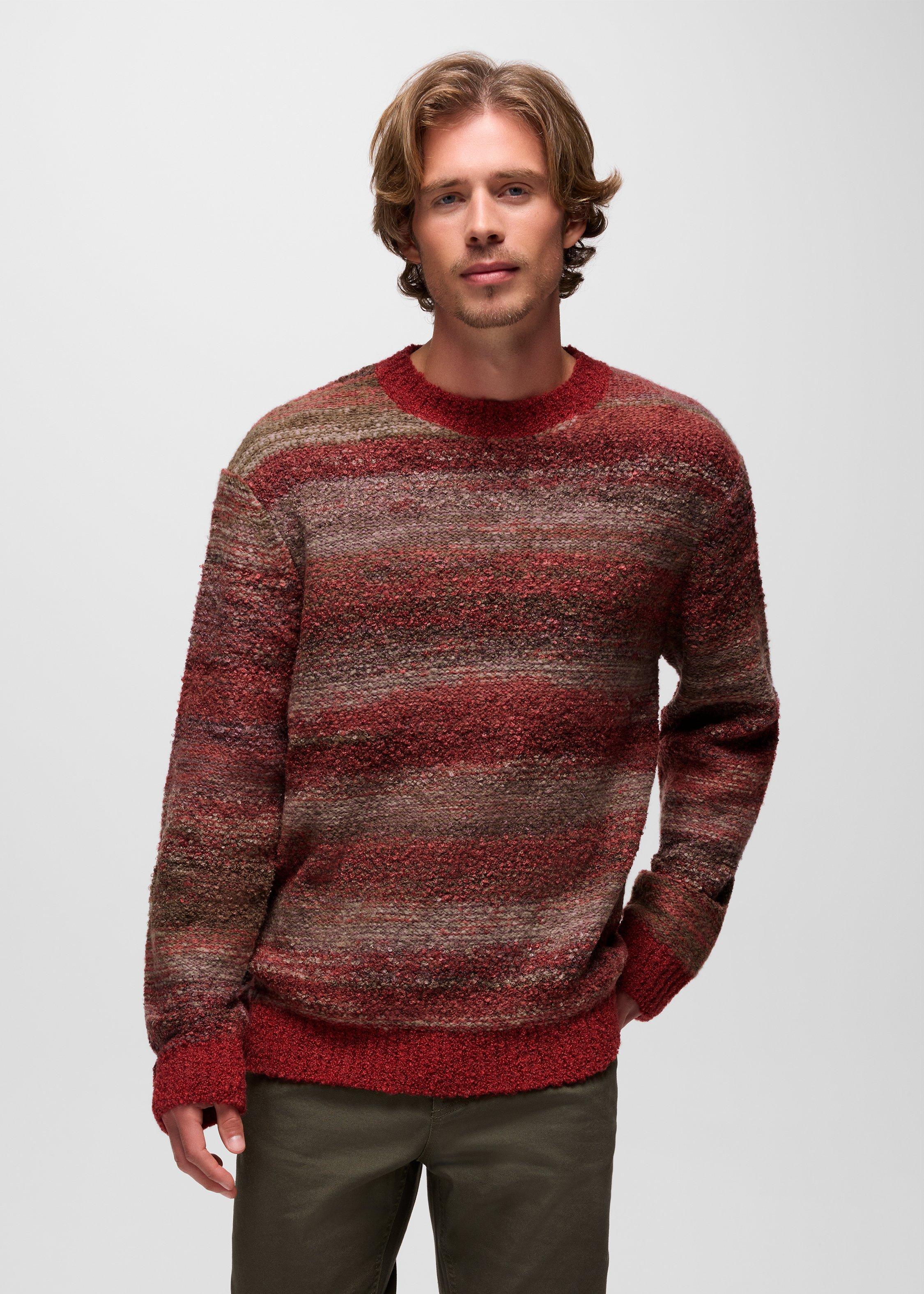 Mens prAna Unbounded Sweater - Retrograde