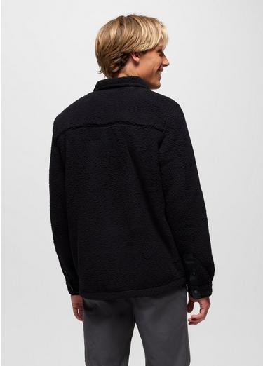 Encinitas Fleece Shacket, Color: Black, image 2