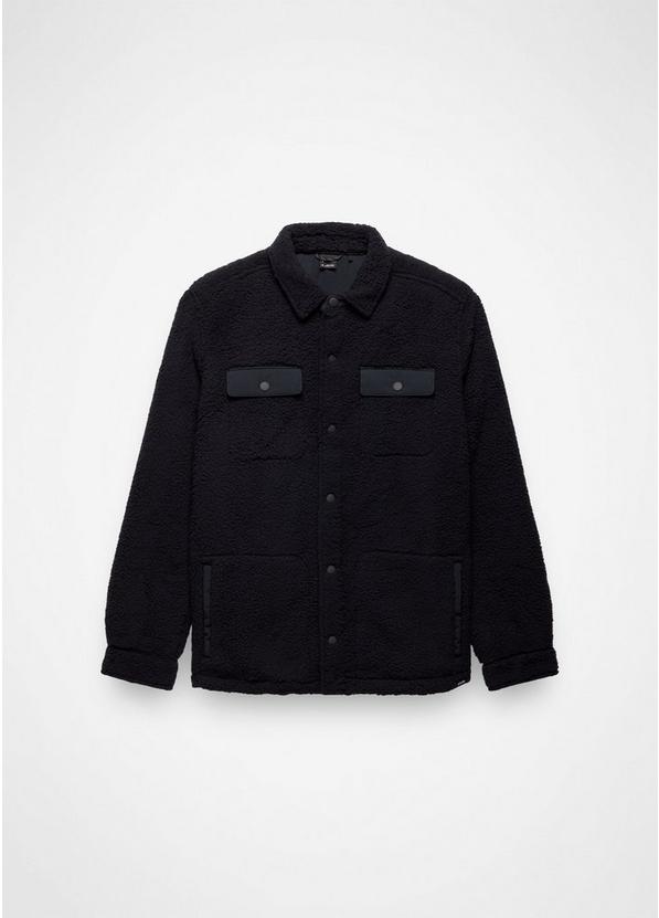 Encinitas Fleece Shacket, Color: Black, image 6