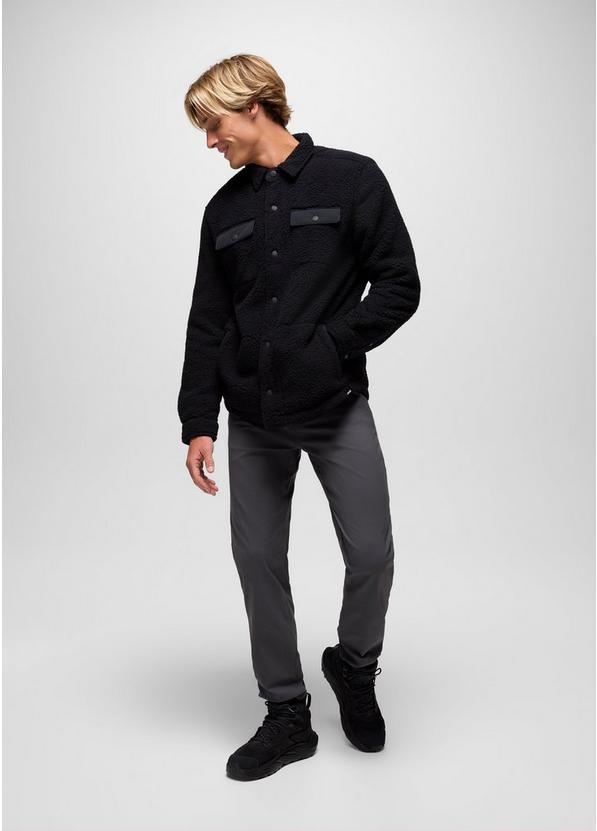 Encinitas Fleece Shacket, Color: Black, image 5