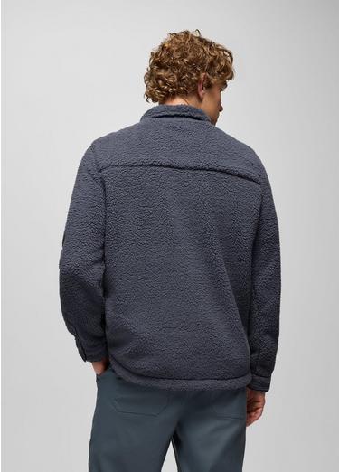 Encinitas Fleece Shacket, Color: Thundercloud, image 6