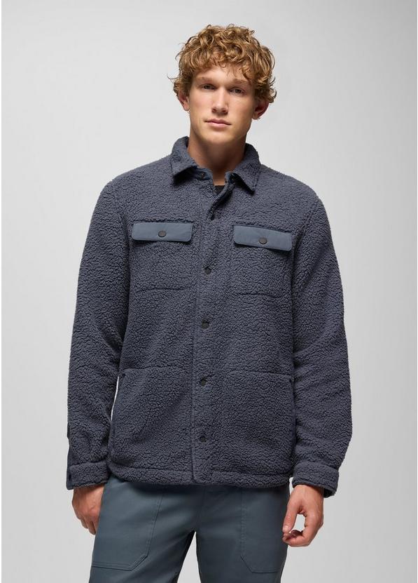 Encinitas Fleece Shacket, Color: Thundercloud, image 1