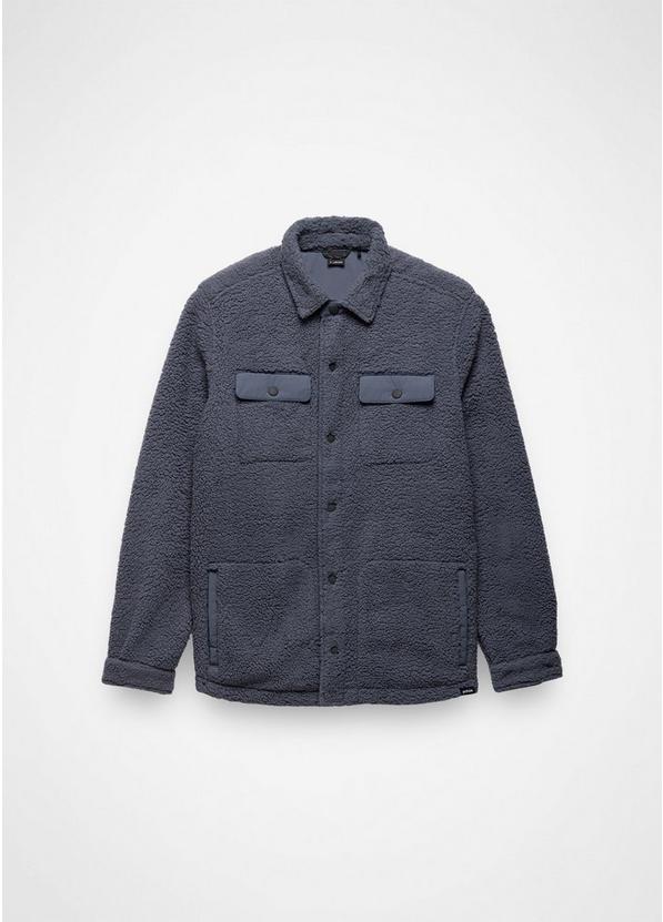 Encinitas Fleece Shacket, Color: Thundercloud, image 6