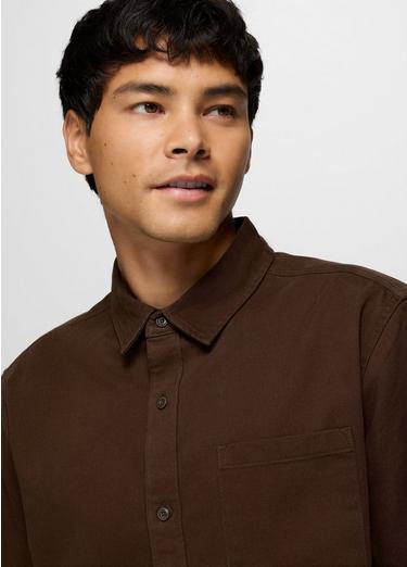 Arbored Long Sleeve Shirt, Color: Dark Roast, image 3