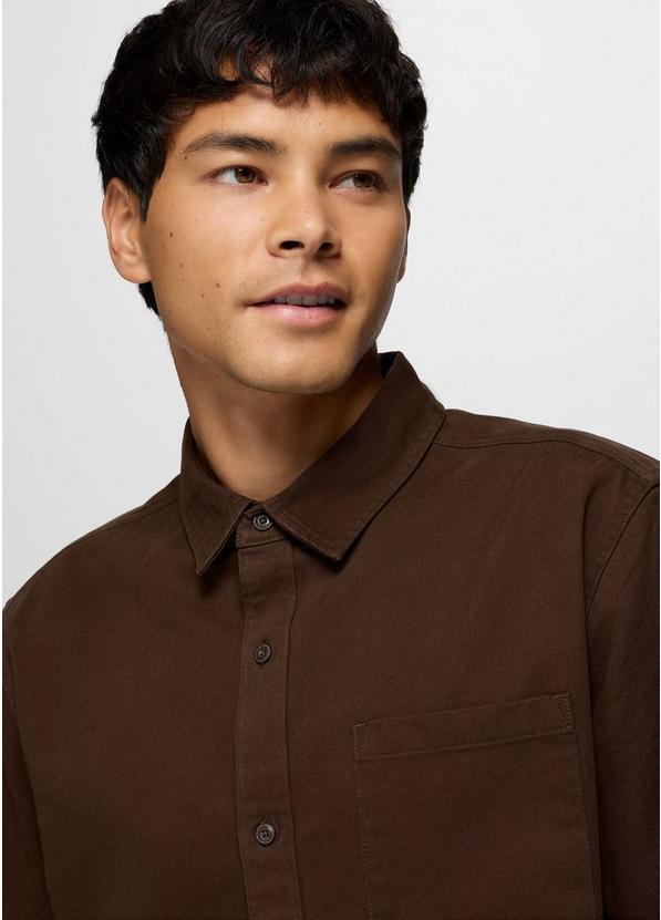 Arbored Long Sleeve Shirt, Color: Dark Roast, image 3