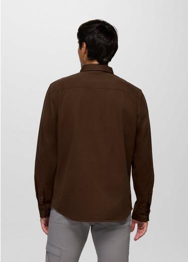 Arbored Long Sleeve Shirt, Color: Dark Roast, image 2