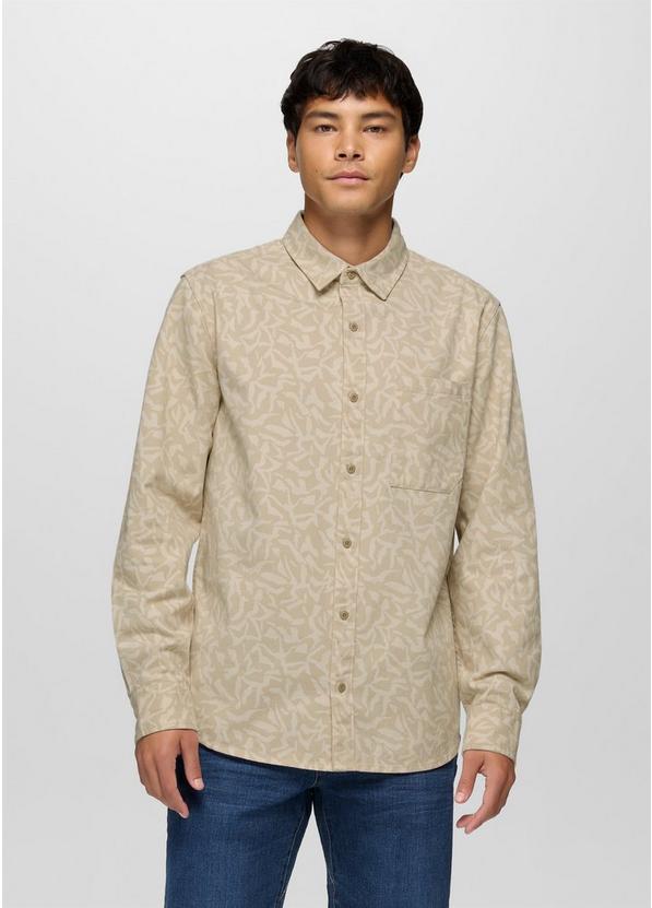 Arbored Long Sleeve Shirt, Color: Sandbar Freestyle, image 1