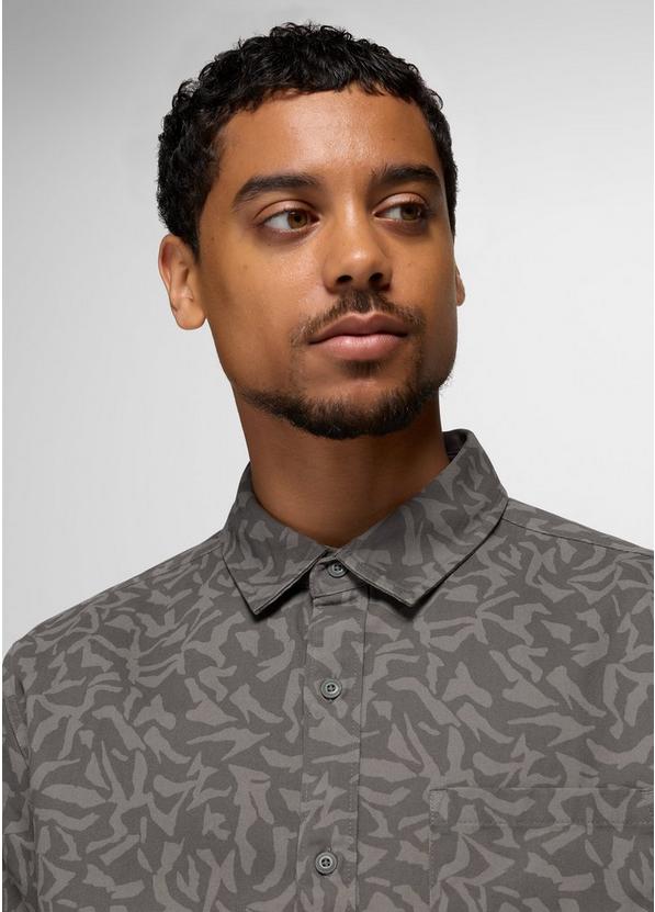 Arbored Long Sleeve Shirt, Color: Nori Freestyle, image 3