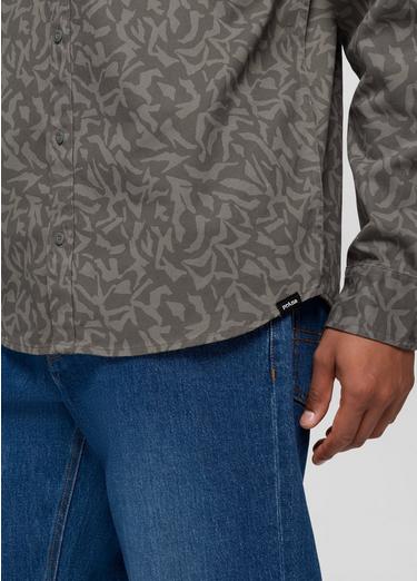 Arbored Long Sleeve Shirt, Color: Nori Freestyle, image 12