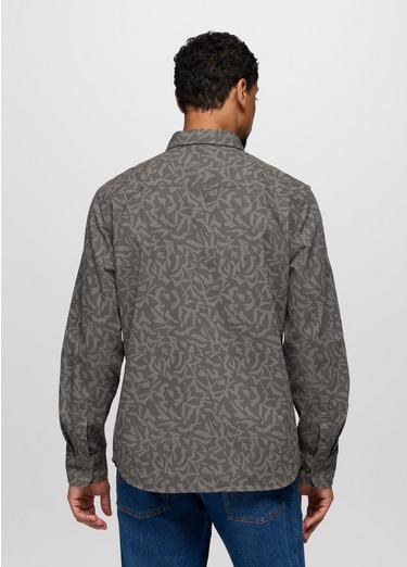 Arbored Long Sleeve Shirt, Color: Nori Freestyle, image 10