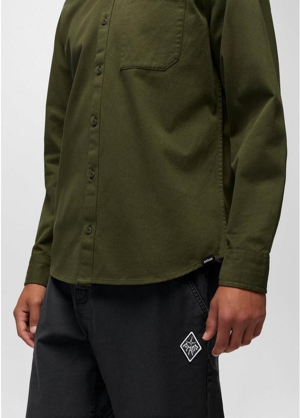 Arbored Long Sleeve Shirt, Color: Cargo Green, image 5